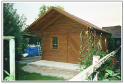 Domek drewniany ogrodowy